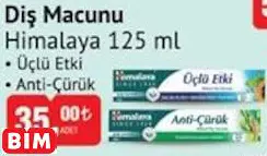 HİMALAYA DİŞ MACUNU HİMALAYA DİŞ MACUNU